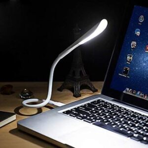 Portable Eye Protection USB LED Desk Light Table Lamp Flexible Adjustable for Reading,Working on PC,Laptop,Power Bank,Bedroom & Other Uses