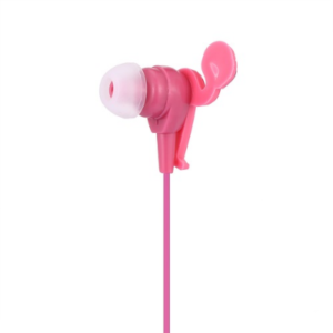 3.5mm Cartoon Wired Cute 3D Bird In-ear Earbuds Earphone – Flamingo Pink